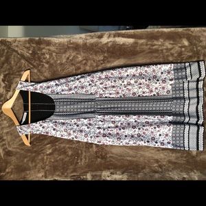 Floral tank dress. Excellent condition!